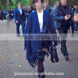 National Wind Jacquard Imitation and Super Big Plaid Shawl Cashmere Scarf thumbnail-4