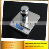 Blue Backlight 0.01g Electronic Jewelry Pocket Scale With Tare Function