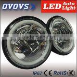 C-ree Chips 4.5'' Motorcycle Led Fog Light With Halo Ring for Har-ley Da-vision