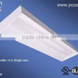 24W Single Lens, Perfert Retroft Flourenscent t8 300x1200 Surface Led Recessed Troffer 1x4ft DLC Listed 0-10V Dimming Standard thumbnail-1