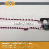 Fancy Electroplating Iron Ball Chain Necklace thumbnail-6