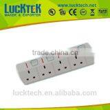 4way SASO Saudi Arabia Extension Power Outlet With Individual Switch thumbnail-1