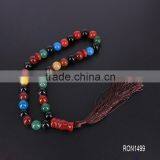 Muslim Tasbih Prayer Beads Imitation Agate 33 Beads Gifts Islamic Prayer Rosary Wholsale thumbnail-5