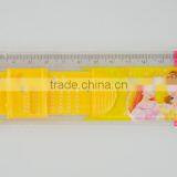 Sliding Ruler, Plastic Ruler Triangle Protractor Set thumbnail-3