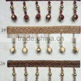 [YZLACE] Tassels Lace Curtains Wholesale 10086 thumbnail-1