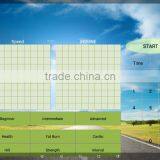 Technonogy Commerical Treadmill With 15.6 Inch Touch Screen With Training Model