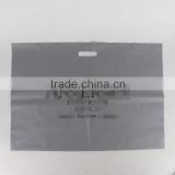 Die cut plastic bag with reinforced handle for packing&shopping