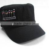 Embroidery Flat Caps for Men thumbnail-1
