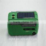 Made in China Mobile Charger Siren Red Light LED Flashlight USB Earphone Solar Dynamo Radio thumbnail-3