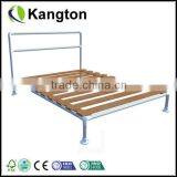 Alderley White Single Metal Bed Frame