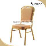 Modern Aluminnum High Density Molded Foam Banquet Chair Stackable Hotel Dining Chair thumbnail-1