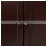 Cherry Red Traditional Solid Wooden Bathroom Vanity With Marble Top thumbnail-5