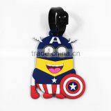 2016 Promotion Gifts PVC Custom Printed Luggage Tags