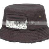 Embroidered Logo Leisure 5 Panel 100% Cotton Cap and Hat thumbnail-4