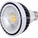 ce Aluminum E27 220v 110v 15w 20w 24w Optional Cob Spotlight Led Par38 With 100lm/w