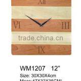 Mdf Home Decor Wall Clock
