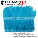 CHINAZP Bulk Sale Top Selling Best Design Dyed Fluffy Turquoise Plumage Goose Satinettes Feathers Trim Trimming thumbnail-1