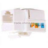 China Manufacturer CAT 5E UTP RJ45 Keystone Jack for Cat5e Cat6 Lan Cable thumbnail-4