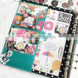 Spiral planner scrapbook