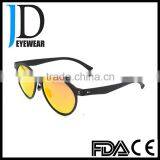 Wholesale Custom Logo Gold Chromatic Carbon Fiber Blinder Sunglasses thumbnail-2