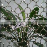 2014 New Design China Manufacturers Hanging Curtains With Rings Gold Mesh Ring For Sale Low Price Cheap