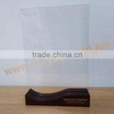 Acrylic Freestanding Menu Poster Displays Acrylic Sign Holder Acrylic Display Show Card Menu Holders thumbnail-6