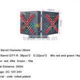 New Arrival Dual Sides 400mm High Way Toll Station Flashing Canopy Light Led Traffic Signal Light thumbnail-5