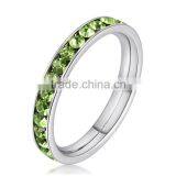 August Peridot Birthstone Wholesale Custom Rings for Women and Men a Symbol of Fame, Dignity, and Protect thumbnail-2
