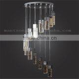 Hot Sale Modern G5.3 Square Crystal Stair Lighting Ceiling Light thumbnail-2