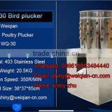 Factory Direct Sale WQ-30 Chicken Scalder & Plucker Machine for Sale, Quail Plucker 10pcs per Time thumbnail-3