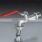 1/2" to 1" Size Brass Wall Mounted Bibcock Tap thumbnail-1