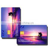 0.84MM Thickness CR80 SLE 5542 Chip Smart Rewritable Contact Card thumbnail-3