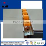light duty plastic roller track/fluency strips for warehouse and logistics