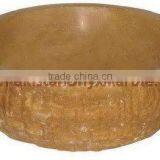 UNIQUE INDUS GOLDINCA GOLD MARBLE SINKS thumbnail-6