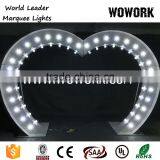 LED Light up Heart Wedding Arches thumbnail-3