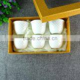 High Quality Bulk Porcelain Tea Cup Set In Gigt Box Wholesale Ceramic Tea Cup Set thumbnail-4
