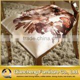 Flower Shape Fabric Cover Dining Chair for Hotel thumbnail-3