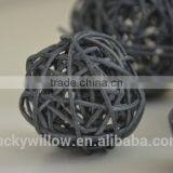 Woven Decorative Wicker Balls thumbnail-1