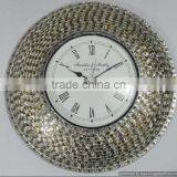 Metal Material Shiny Mosiac Funky Clock for Sale thumbnail-1