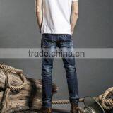 Fashionable Washed Men's Cotton Woven Jeans thumbnail-3