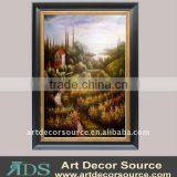 Field View Oil Painting W/Frame in 3 Sizes thumbnail-1