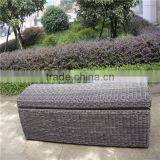 2015 Large Rectangle Rattan Storage Box thumbnail-2