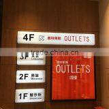 Acrylic Factory Custom Wall Acrylic Box Led Light for Cloth Shop thumbnail-4