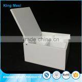 High Quality White Acrylic Display Box for Cosmetic thumbnail-5