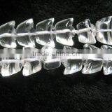 Ingot Loose Natural White Crystal Beads thumbnail-1