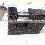 Black Rectangular Padlock thumbnail-1