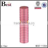 2017 Hot New Products Cosmetic Packaging 5ml 6ml Purple Pocket Glass Perfume Bottle Screw Spray Aluminum Cover Bottle Perfume thumbnail-4