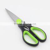 Green Handle Stainless Steel High Quality Multi Kitchen Scissors thumbnail-6