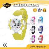 Candy Color Rubber Strap Children Hours Waterproof Student Sport Watch