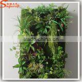 Latest Design Popular Modular Green Wall Vertical Garden Plastic Vertical Green Wall for Hotel or Home Decoration thumbnail-4